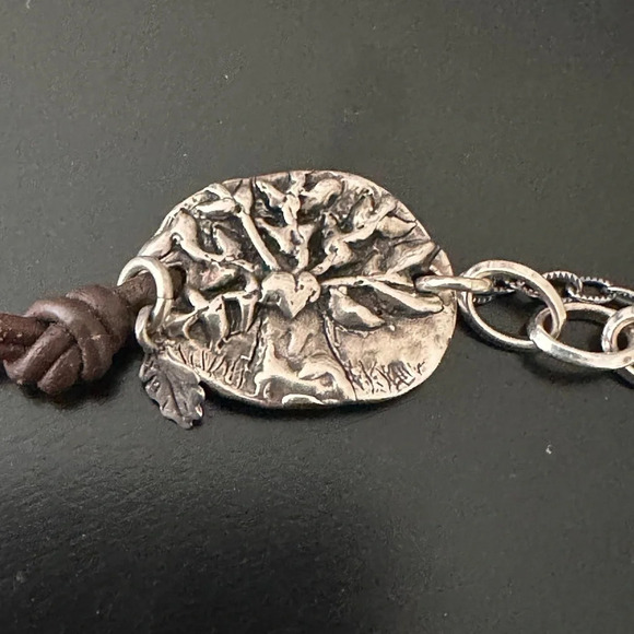 Tree of Life “Walk Boldly, Grow Wise” Bracelet, 7”, like new - Picture 6 of 9